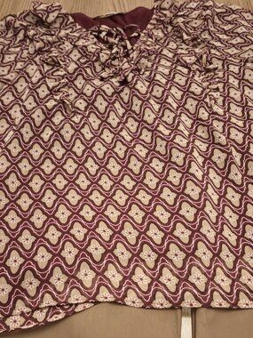 Loft Size XXL Burgundy Top